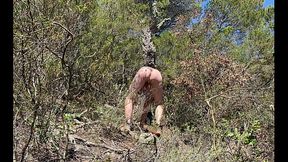 Il se prom&egrave_ne nu en for&ecirc_t