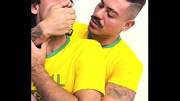 Arthur and Kallel: Behind the Scenes of the World Cup Photoshoot