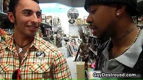 Hairy Giani Luca gets his firm asshole gay porn