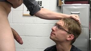 Young Perps: Cole Church beside Darron Bluu drained