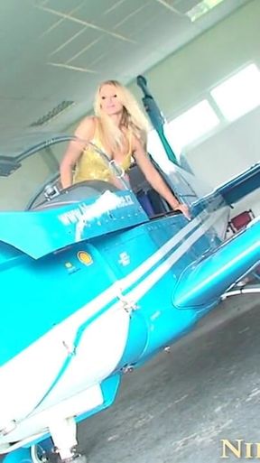 Busty Slut Showing off