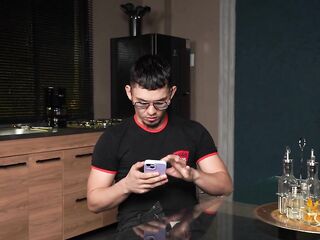 Oh no, that wasn't my intention! - Constrained stepbrother ends up having sex with his slender stepsister