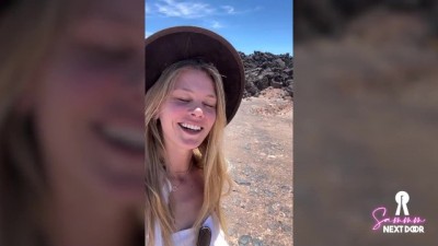 Volcano Eruption: Steamy Outdoor Oral Adventure