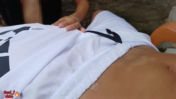 Casal_fuleiro - Morning Delight: Brazilian Blonde's 60FPS Blowjob Before Work