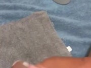 Nutted super fast quick cum solo jerkoff