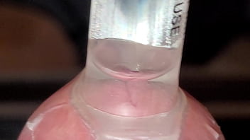 Edging to orgasm | Measuring my precum and cum