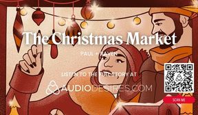 asmr audio porn secret public sex with your boyfriend at a christmas market