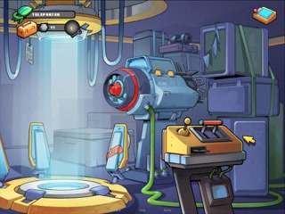 SPACE RESCUE CODE PINK 4.5: SAUNA JOY WITH RED HEAD TEENS