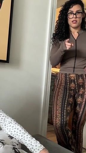 Babysitter Joins Stepbro & Stepsis Rough Fucking Session