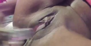 The Brunette with the Big Ass Is Going to Give Herself Pleasure All by Herself