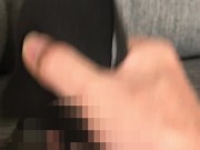 女友達のマスクにぶっかけ　大量射精　オナニー