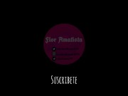 Girl plays with a 23 cm dildo 😈😈😈