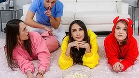 Stepbrother Crashes Slumber Party