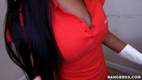 new maid cleans and gets fucked