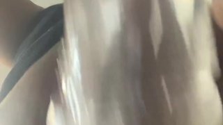 Explosive moaning cumshot pov in jock mask and cock ring