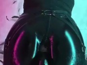 BIG DILDO IN ASS