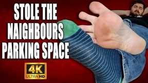 KingMarti: Parking Spat: Foot Rub Punishment for Taking My Spot Again 4k UHD