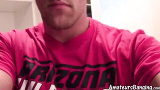 Real amateur films himself fucking fleshlight relentlessly