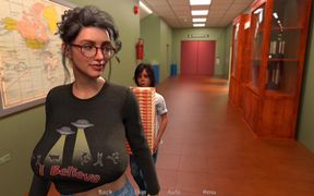 Saggy Boobs of MILF Teacher - the Beautyfield - E02
