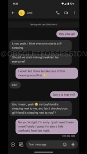 Sneaky Sexting with my Best Friend's Girlfriend on Vacation