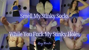 Smell My Stinky Socks While You Fuck My Stinky Holes