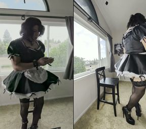 Sissy Maid Candy Gets Unplugged