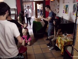 Rock Slut Publicly Shamed And Fucked