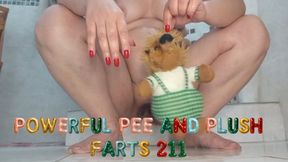Powerful pee and plush farts 211