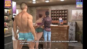 [Gameplay] The Motel Gameplay #30 Two Horny Teen Sluts Suck On a Big Cock