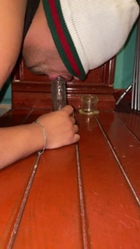 I love to swallow my favorite toy