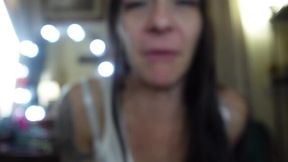 Belching in your face