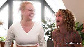 ”Ersties - 4 Sexy Women Try Simple Tasks While Riding the Sybian”