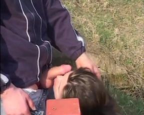 German amateur 90s outdoor porn video with hot cock-hungry sluts Vol 2