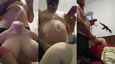 bateno uma pra ela ( boneca erotica )
