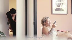 stepmother asks her stepson to keep a secret in exchange for sex