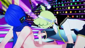 Len x Kaito 3D Anal Creampie Ruined on Stage