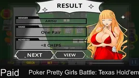 Sexy Anime Girls Play High-Stakes Poker for Erotic Rewards