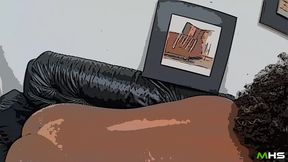 pov com negra quente carioca