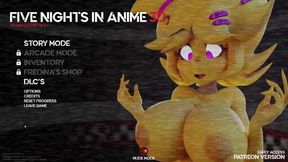 Five Nights in Anime 3D Porn Game Play part 01 Sex Game Play