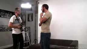 Big Photographer Rammed by Hung Model