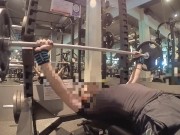 【16.7】Japanese masturbation and muscle training everyday