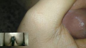Masturbating before taking a shower
