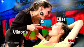 Ggg John Thompson - Elisa and Viktoria Wild Live Gangbang Orgy
