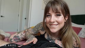 My girlfriend'_s hot tatted sister begs for a creampie - Awlivv