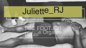 Juliette_RJ Footjob on a delicious BBC Double cum - FOR MOBILE DEVICES USERS - FOOTJOB - FOOT FETISH - BBC FETISH - BBC - BLACK NAILS - CUM SHOT - BLACK SPANDEX - CONVERSE ALL STAR