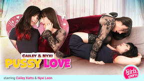 TGIRLS PORN - Cailey & Nyxi - Beaver Love