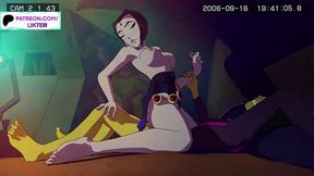 Raven Want To Be Fucked In Her Room - Cartoon Hentai Story