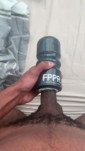 Dutch guy with BBC fucking and stretching out his pocket pussy