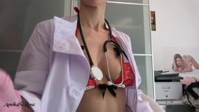 The prostate massage with sperm sample