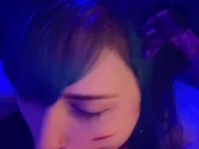 POV: Your Tattooed Goth Girlfriend Sigrid Needs Your Cum For Her Catgirl Cosplay!
